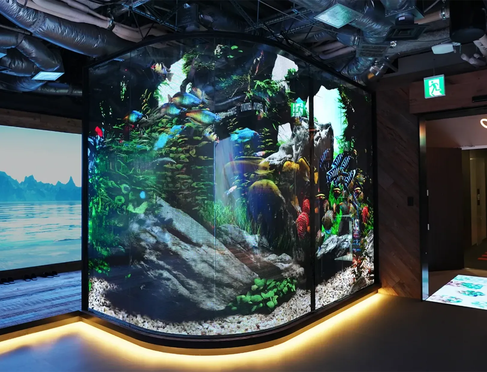 LEDビジョンの迫力を五感で感じる