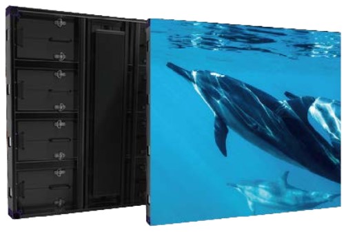 製品パネルの表面(発光部)と背面(内部構造)